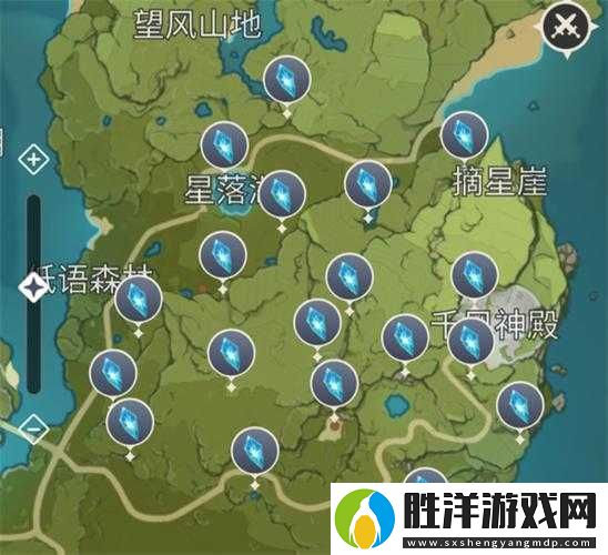 原神星隕之地熄星能量究竟分布在哪？全面位置介紹揭秘！